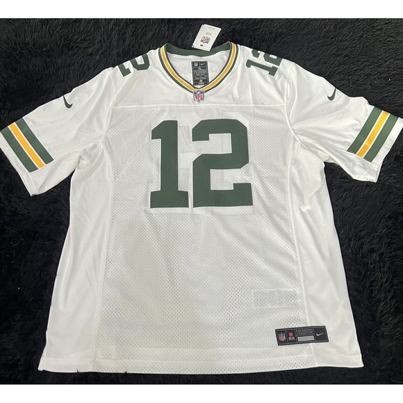 Nike Green Bay Packers Aaron Rodgers LIMITED Away Jersey Stitched